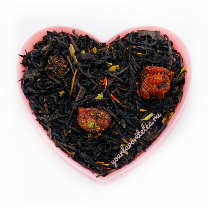 Черный чай «Дикая вишня с ягодой» 