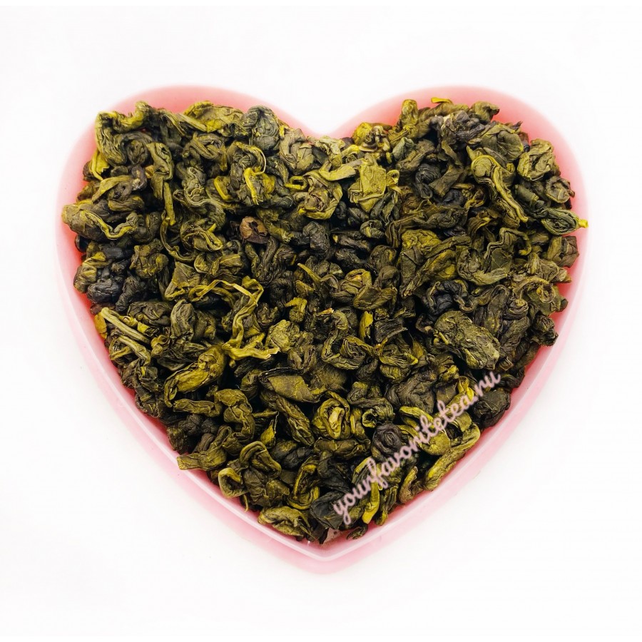 Зеленый китайский чай «Ганпаудер виноградный»