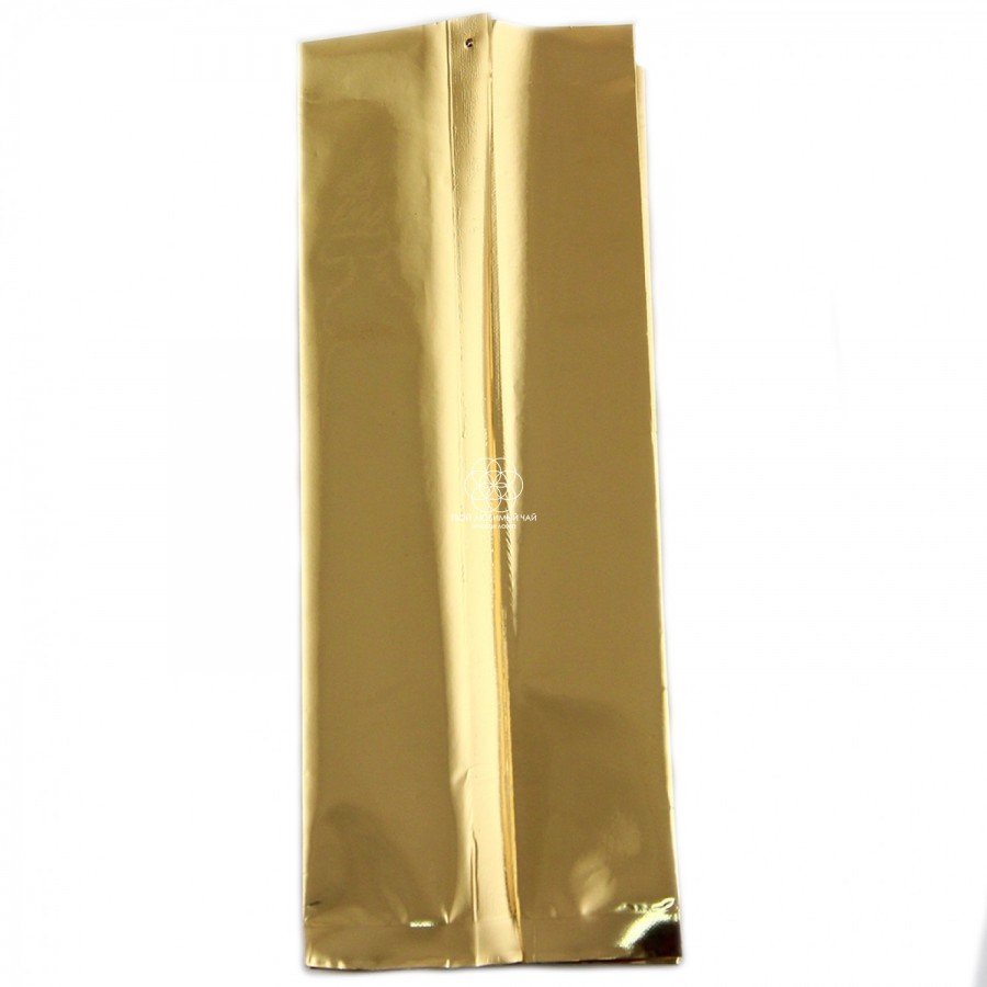 Фольгированный пакет 70 на 200 мм до 150 гр (золото)