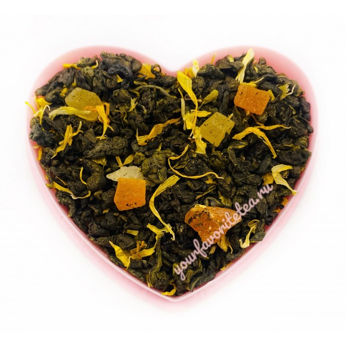 Зеленый чай «Манго со сливками» 