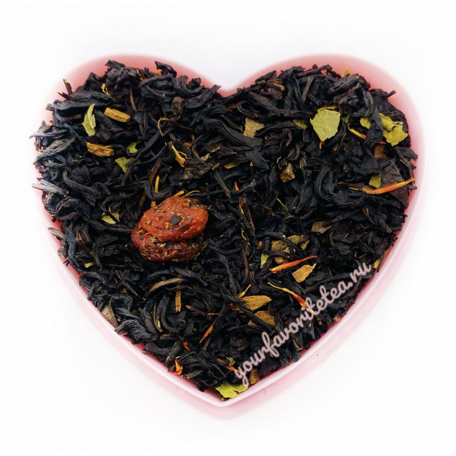 Черный чай «Вишневый джем с корицей» 