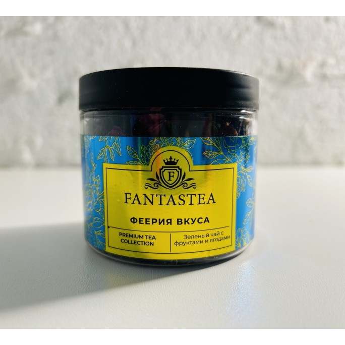 Премиальный зеленый чай «Феерия Вкуса» 50 гр Премиальный зеленый чай «Феерия Вкуса» 50 гр